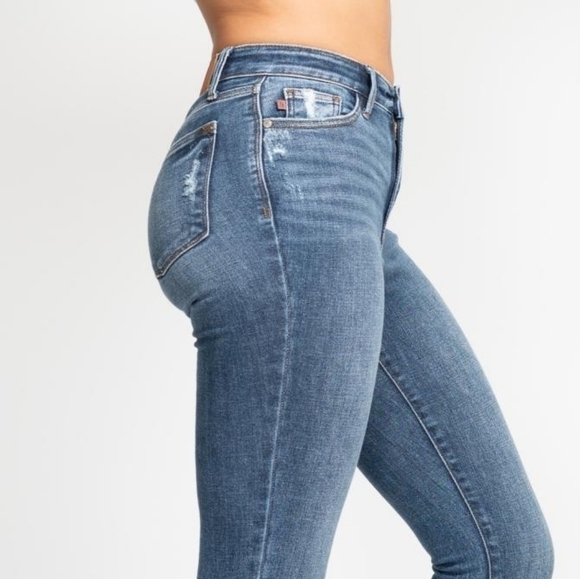 Street Chic High Waist Skinny Jeans - Picture 15 of 16